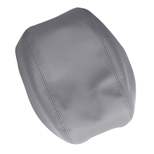 DSkoiph غطاء جلد ليد كونسول مركزي لذراع الراحة DSkoiph مناسب لسيارة تويوتا كامري 2007-2011 رمادي (بدون غطاء) - Image 2