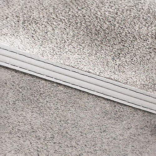 DSkoiph غطاء جلد ليد كونسول مركزي لذراع الراحة DSkoiph مناسب لسيارة تويوتا كامري 2007-2011 رمادي (بدون غطاء) - Image 3