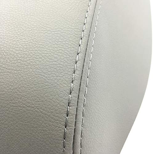 DSkoiph غطاء جلد ليد كونسول مركزي لذراع الراحة DSkoiph مناسب لسيارة تويوتا كامري 2007-2011 رمادي (بدون غطاء) - Image 4