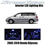 XtremeVision Interior LED for Honda Odyssey 20052010 11 Pieces Blue Interior LED Kit  Installation Tool