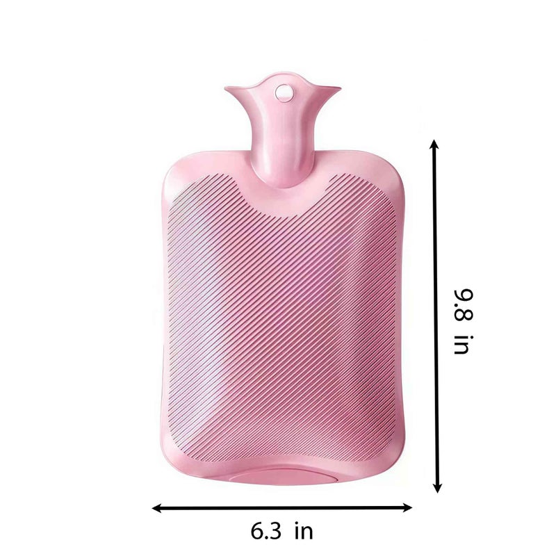 Winatehr Rubber hot Water Bottle Cute Plush Duck with Soft Cover, Warm Compress Menstrual crampbest Period Pain Relief, Winter Home Essentials Christmas Gifts (1 L) - Image 4