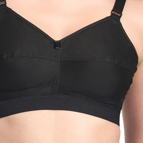 TRYLO COTTONFIT-BRA-40-BLACK-E-CUP - Image 4