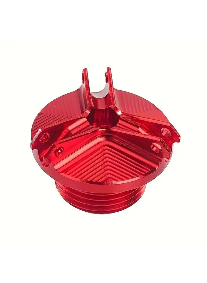 Motorcycle Engine Oil Filler Cap 6061 Aluminum Silvery Smooth Metal Surface Tool Free Installation Durable O Ring Seal Precision Engineered Part For GSR400 600 750 GSX R600 750 1300R Customization - Image 5