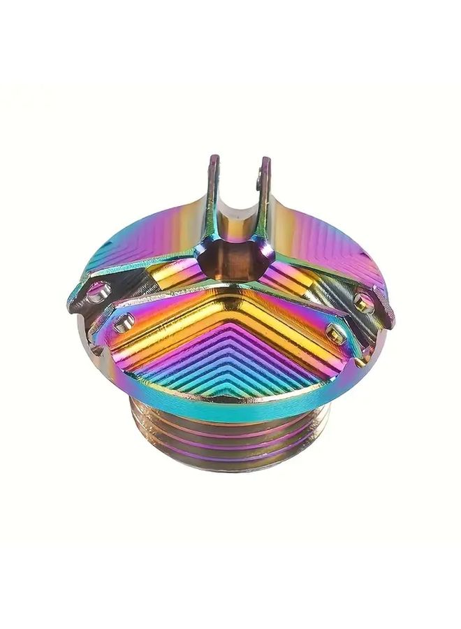 Motorcycle Engine Oil Filler Cap 6061 Aluminum Silvery Smooth Metal Surface Tool Free Installation Durable O Ring Seal Precision Engineered Part For GSR400 600 750 GSX R600 750 1300R Customization - Image 3
