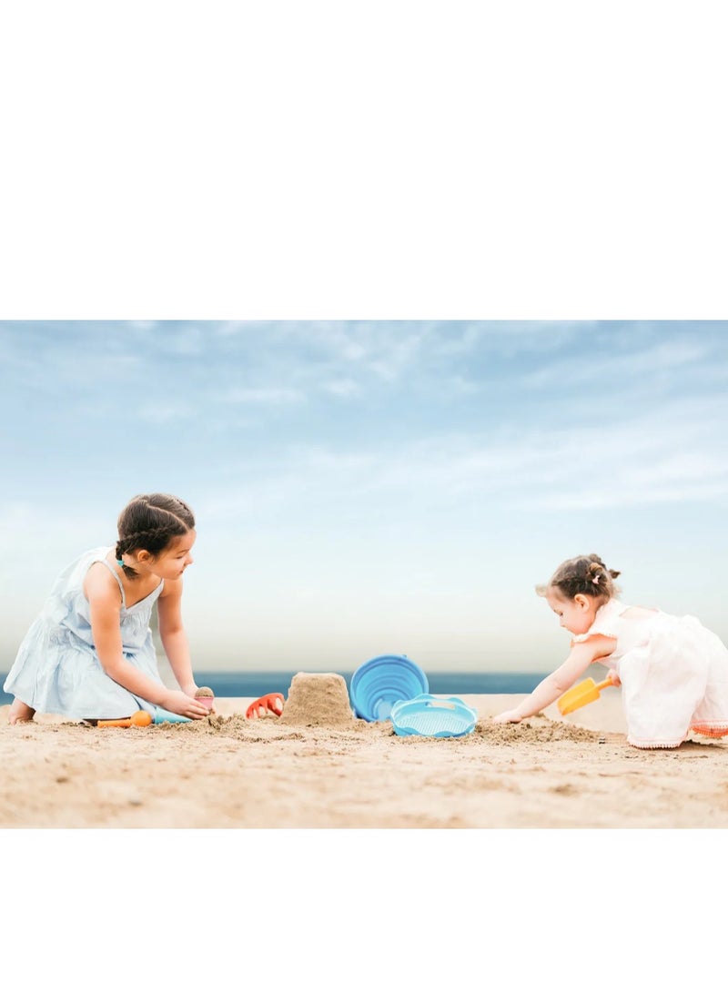 CompacToys 7-in-1 Sand Toys Set - Green | Ultimate Beach Play Set for Kids - Image 3