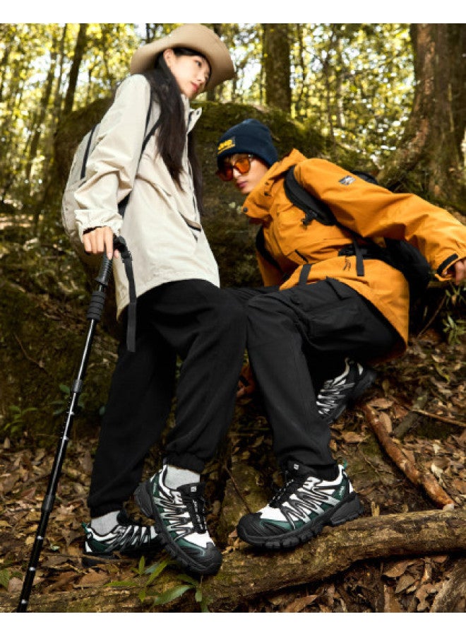 Jeep Couple's Edition】summer Low-cut Hiking Shoes With Elastic Bands - Breathable & Comfortable Outdoor Walking Shoes For Travel - Image 1