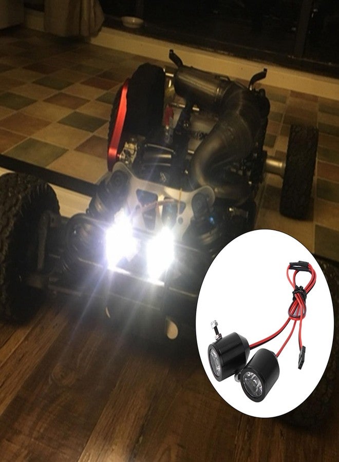 Chazcool RC Car Headlight, RC Spotlights, RC Led Light Kit with 3W Large Power LED Light for Rc Car Model, RC Lights - Image 3