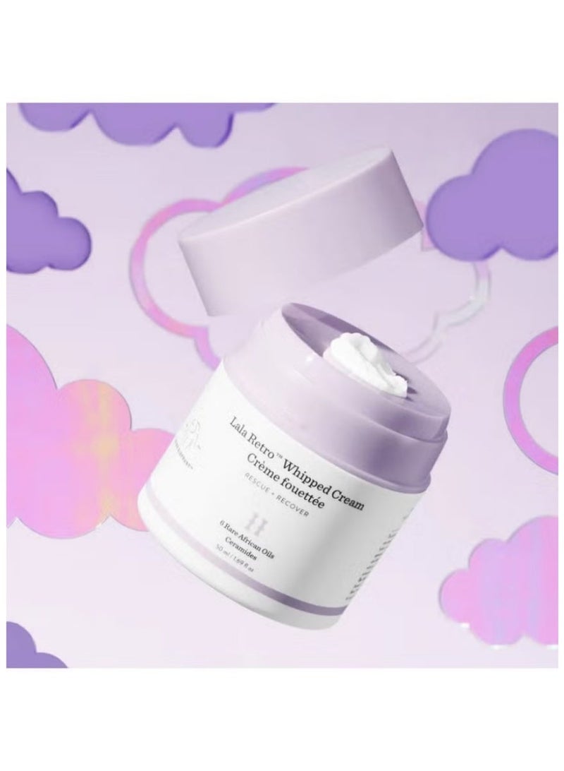 Drunk Elephant Lala Retro Whipped Anti Aging Moisturizer – Hydrating Face Cream for Dry Sensitive Skin with Wrinkle Support – 1.69 oz 50ml - Image 5