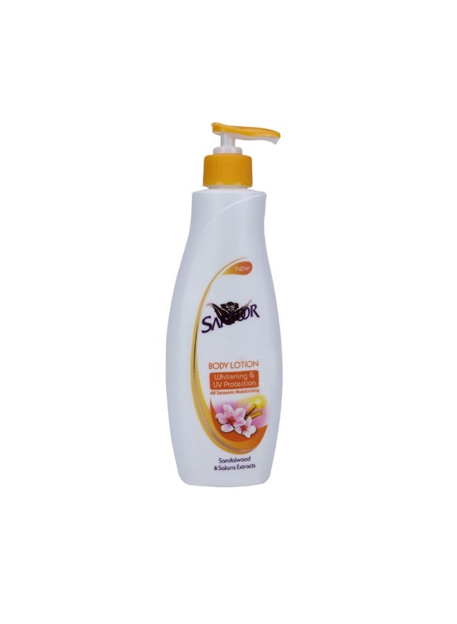 Santoor Whitening and UV Protection Body Lotion for Women, 250ml - Image 2