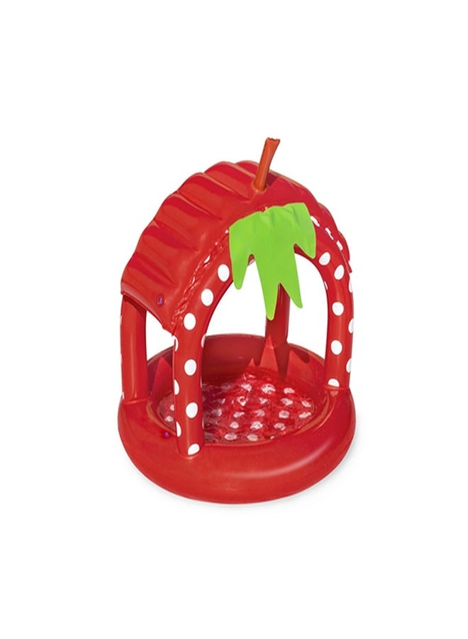 Bestway - Paddling Pool with Strawberry Sunshade - 52387 - Image 1