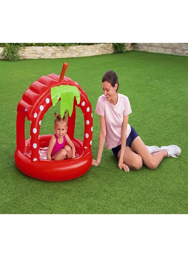 Bestway - Paddling Pool with Strawberry Sunshade - 52387 - Image 4
