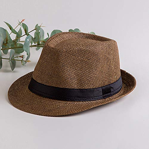 CLOTHERA Suspender and Bow Tie Set with Brown Hat for Men- (Brown) - Image 2