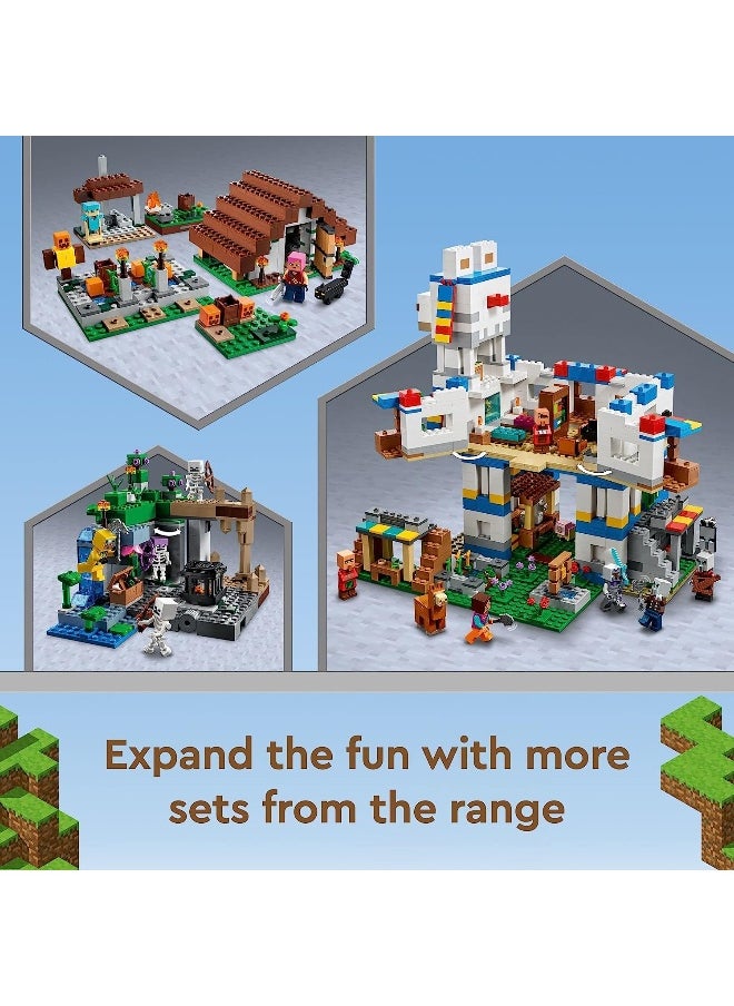 LEGO - LEGO Minecraft The Abandoned Village 21190 Building Toy Set for Kids, Boys, and Girls Ages 8+; Deserted Zombie Playset Gift with 4 Sections; Fun Gaming Gift (422 Pieces) - Image 1