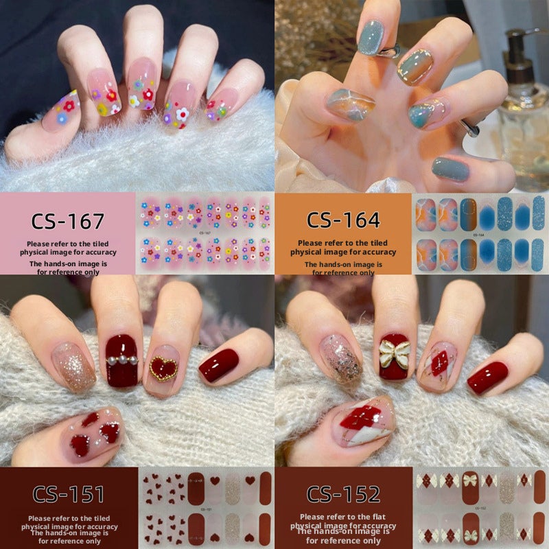 3D Nail Art Stickers Set - 36 Designs - Image 1