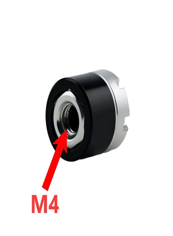 DJX M4 Wheel Nuts Center Locking Hubs Wheel Caps W/Tool for Traxxas TRX4 Axial SCX10 90046 D90 Tamiya Redcat HPI 1/10 RC Crawler Car(Red) - Image 5