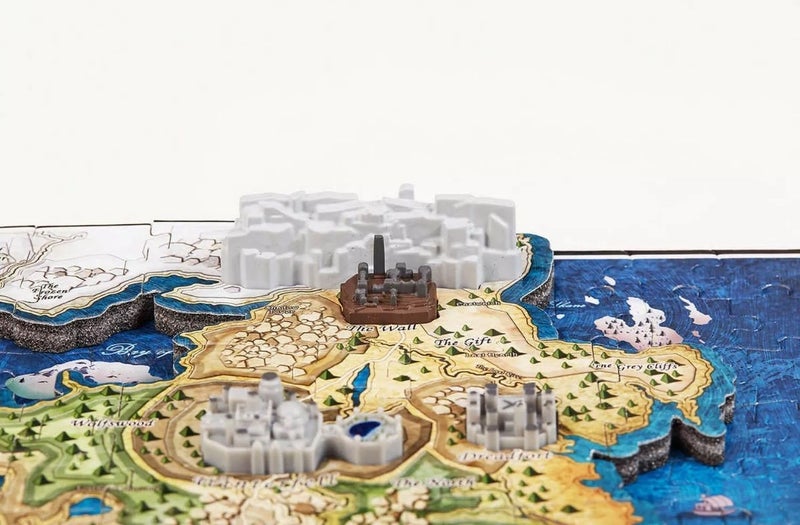 4D Cityscape Game of Thrones 4D Puzzle of Westeros & Essos 891-Pieces - Image 3