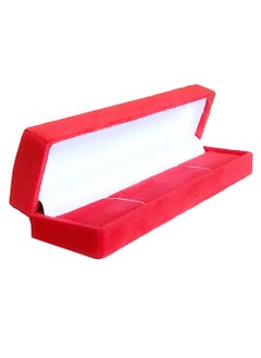Generic Velvet Box for Long Chain Gifts jewelers and Accessories Bracelet Storage Bag - Jewelry Display Box for Wedding - Engagement - Proposal - Birthday and Anniversary  - Image 1