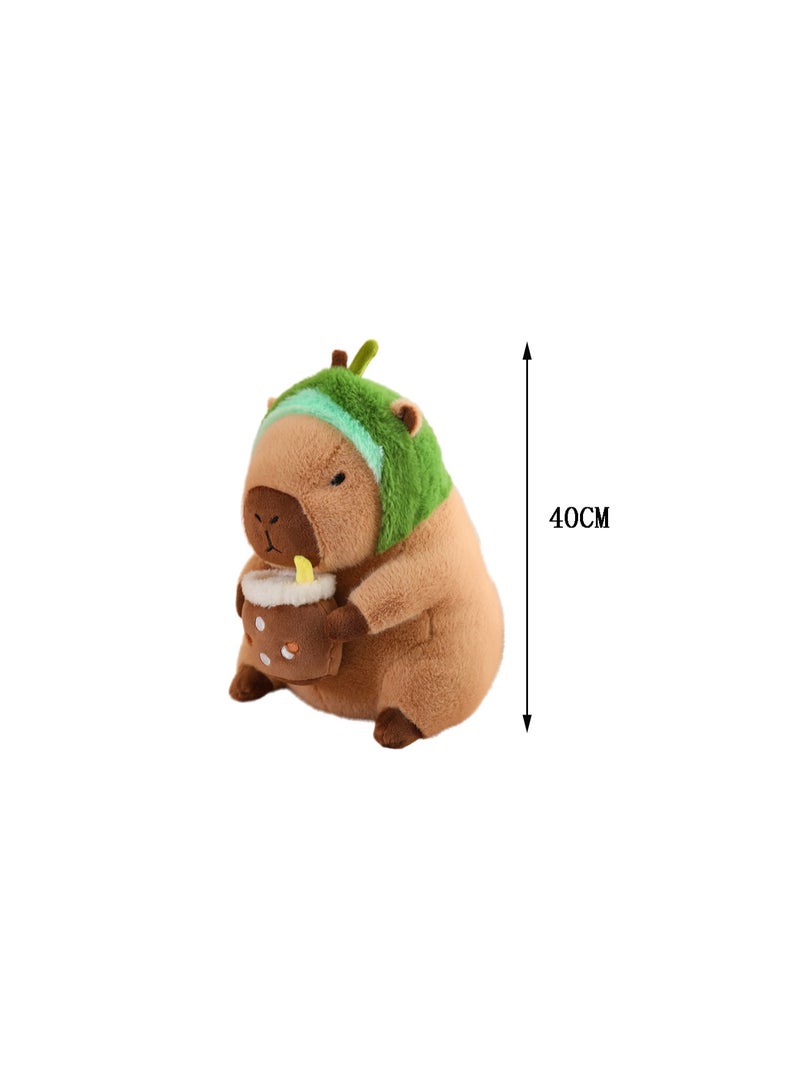 40 CM Cute Capybara Plush Toy Soft Stuffed Animal Doll For Girls And Boys All Ages Gift - Image 2