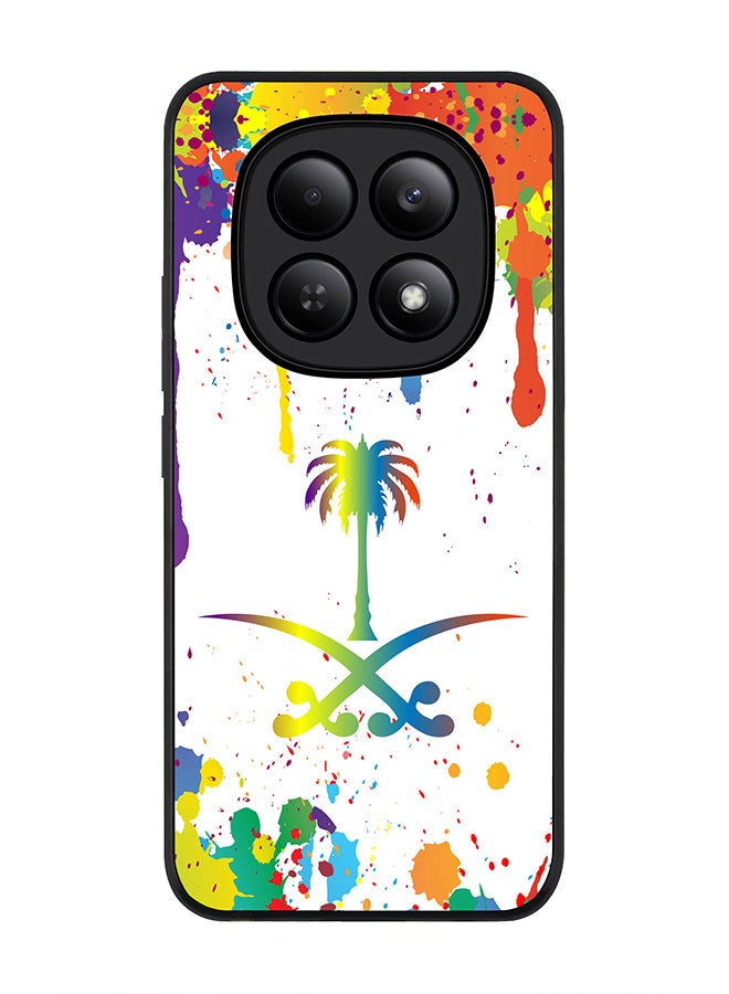 For Xiaomi Redmi Note 15 4G Case,Slim fit Camera Protection, Shockproof Thin Phone cover  - Colorful Saudi