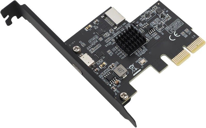 Dpofirs USB 3.2 Gen 2 Expansion Card, 10Gbps PCIe Card with Type C & Type E Ports, ASM3142 Chip, Plug and Play for 10/11/7, Compatible with PCIe X4/x8/x16 Slots - Image 5
