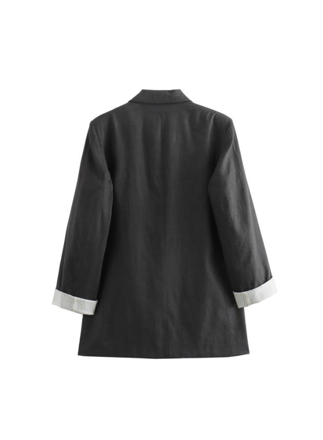 Shougu New Fashionable Casual Ms Suit Blazer - Image 2