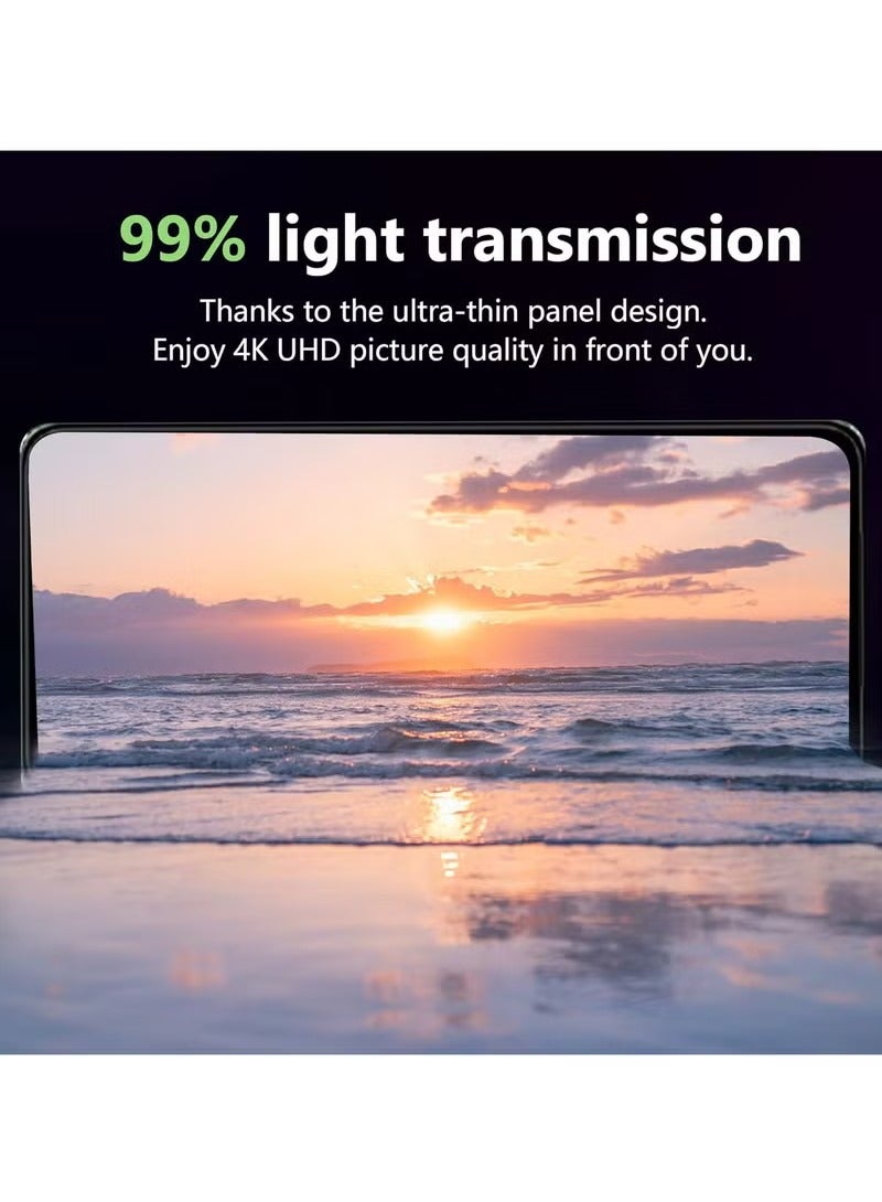 يوارب كينج شاشة واقية كاميرا Xiaomi Poco X7 Pro 2 في 1 - غطاء حماية شامل مع شفافية عالية يوفر حماية ضد الخدوش والتأثير - Image 4