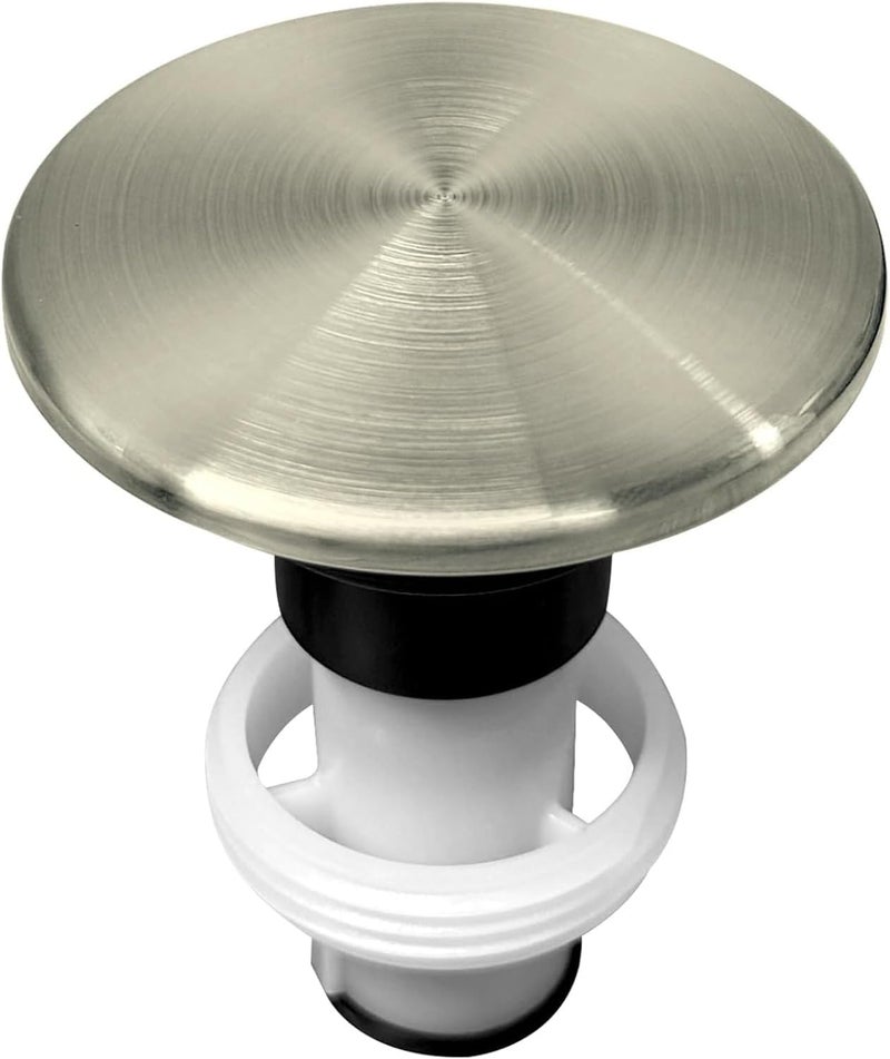 Pfister , 972-098J, Push & Seal Replacement Stopper, Brushed Nickel - Image 1
