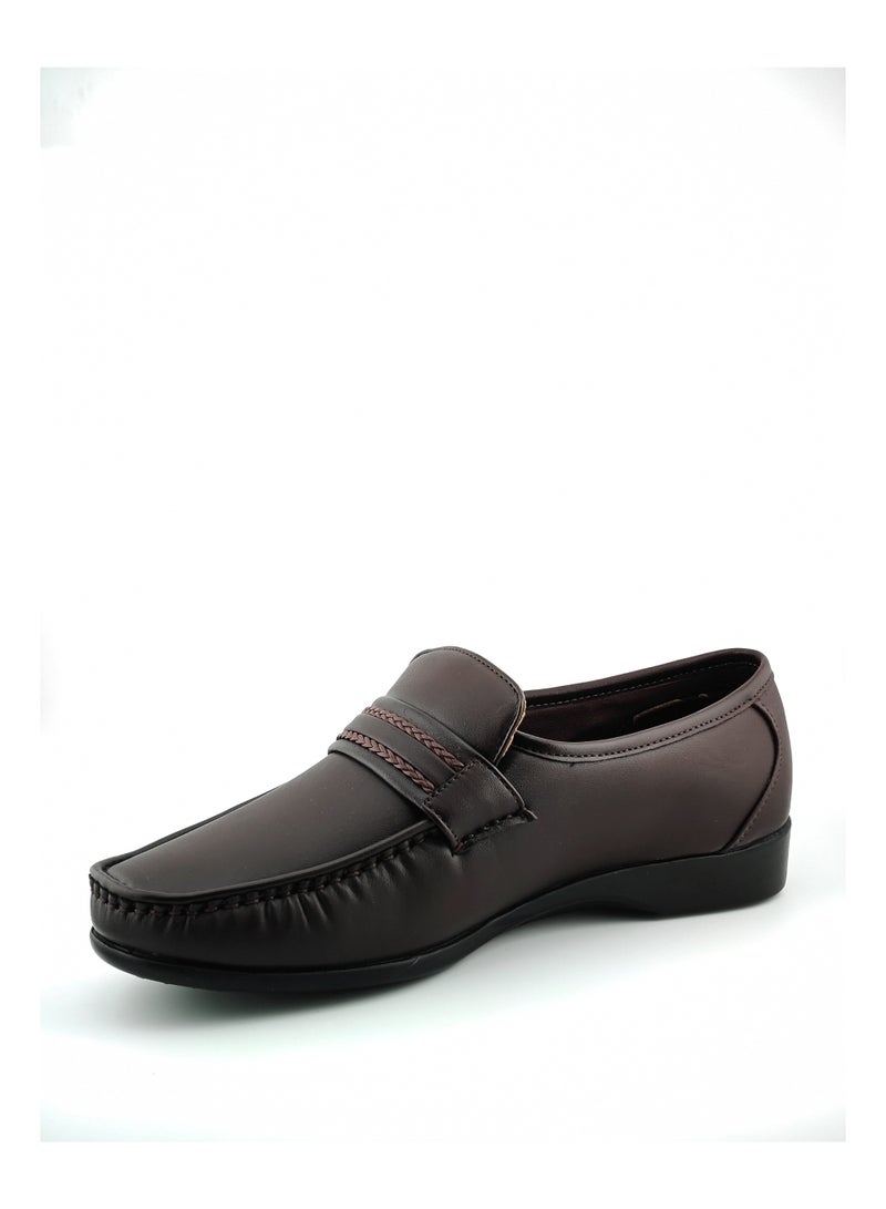 Men's Luxury Mocassin Slip-On Shoes - Orthopedic Comfort Insole & Elasticated Fit - Image 2