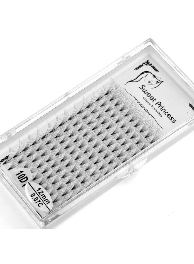 Hannahool 120Pcs Thickness 0.07Mm C Curlpremade 10D Fans Volume Eye Lashes Extensions Nature Long Professional Individual False Eyelashes Cluster Makeup Tools 818Mm To Choose (14Mm) - Image 4