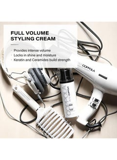 Peter Coppola Full Volume Styling Cream Volumizing Lightweight Blow Dry Cream For Thickening Adding Volume And Styling All Hair Types 4.4Oz  - Image 4