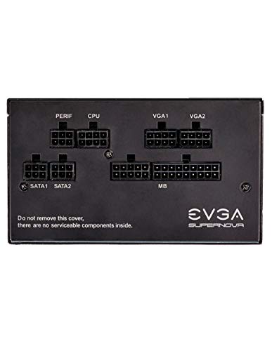 EVGA 650 G5, 80 Plus Gold 650W, Fully Modular, ECO Mode with Fdb Fan, 100% Japanese Capacitors, 10 Year Warranty, Compact 150mm Size, Power Supply 220-G5-0650-X1 - Image 4