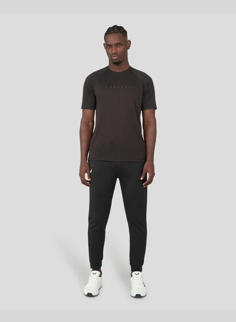 كاستور Black Short Sleeve Raglan Tee