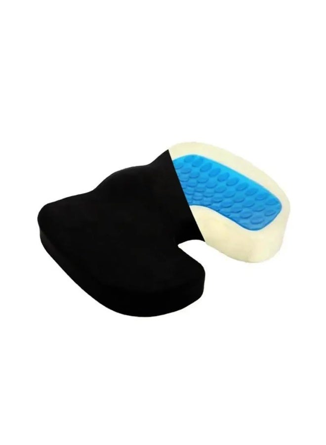 وسادة جل طبية على شكل U – Riposo | مريحة للظهر والعصعص، مع طبقة تبريد جل – مقاس  XL - Image 2