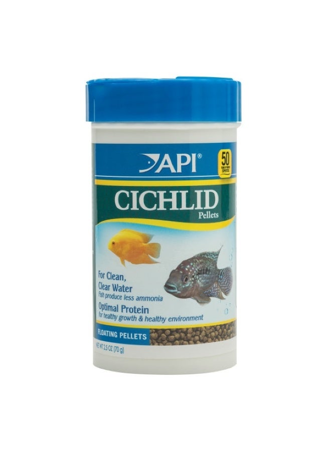 ايه بي آي طعام أسماك السيشليد من API Pellets، 2.5 أونصة - Image 1