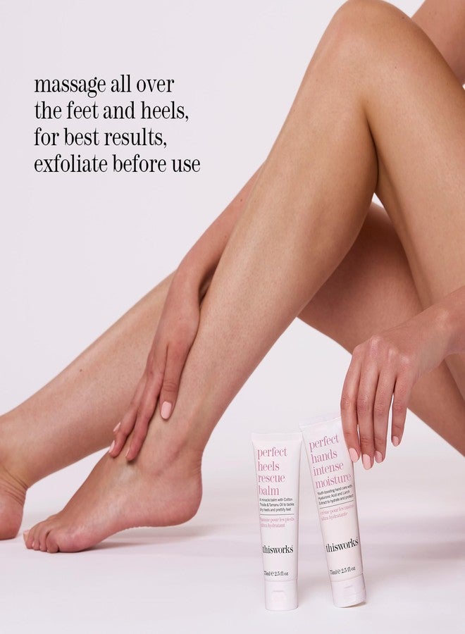 THISWORKS This Works Perfect Heels Rescue Balm: A Natural Vegan Formula to Nourish, Repair and Moisturise with Cotton Thistle, Lemon and Lavender Essential Oils, Silicone Free, 75ml - Image 5