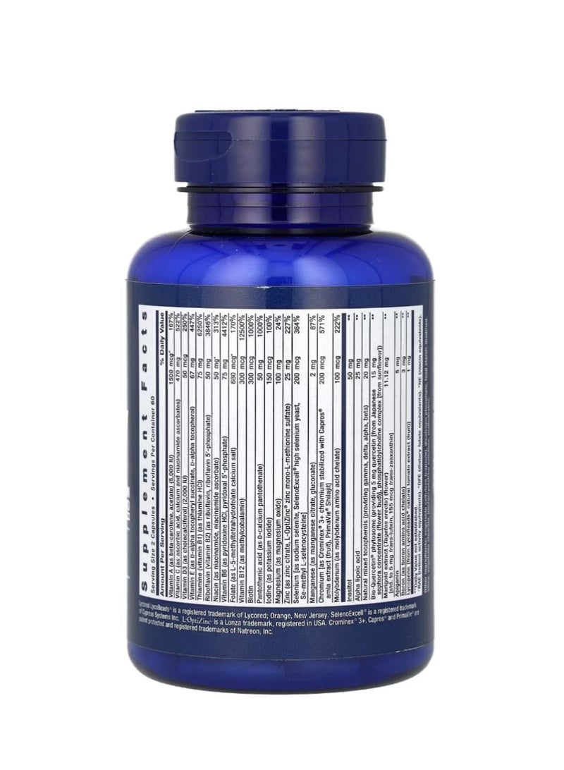 Life Extension Two-Per-Day Multivitamin 120 Capsules - Image 2