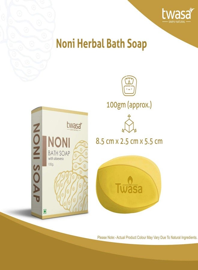 Twasa Noni With Aloevera Herbal Bath Soap 100g (4) - Image 2