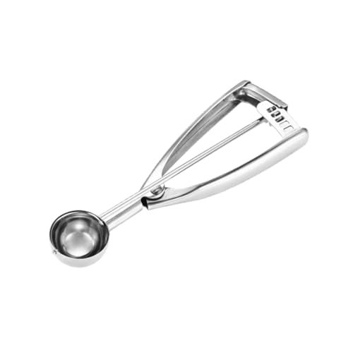 Fayomir Mini Cookie & Melon Ball Scoop, 2 Teaspoon/10ml/0.33 OZ, 18/8 Stainless Steel - Image 1