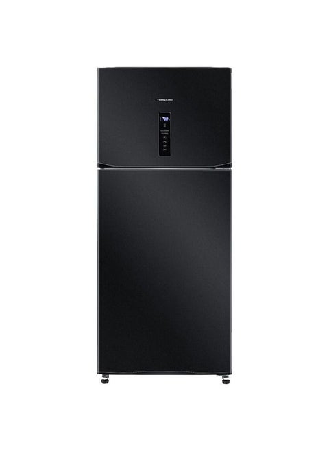 TORNADO Refrigerator Digital, No Frost 386 Liter, Black RF-480AT-BK