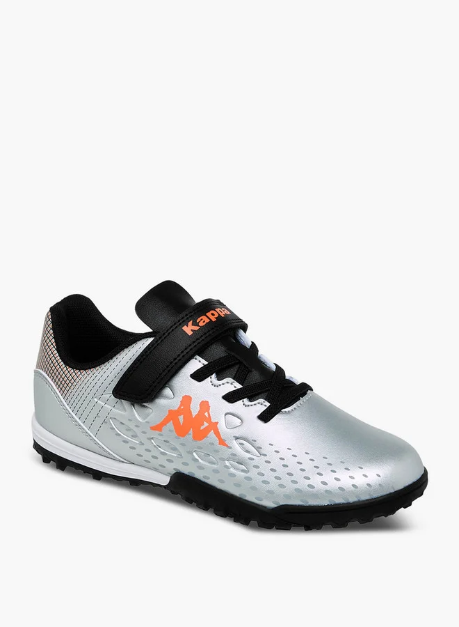 كابا أحذية كرة قدم للأولاد بنعل عشبي وشريط لاصق