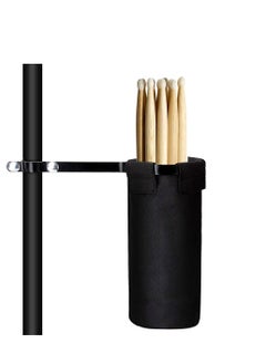 Generic Drum Sticks Bag Drum Sticks Holder for Drum Set Drum Stick Holder Screw Fixation Bag Container  - Image 1