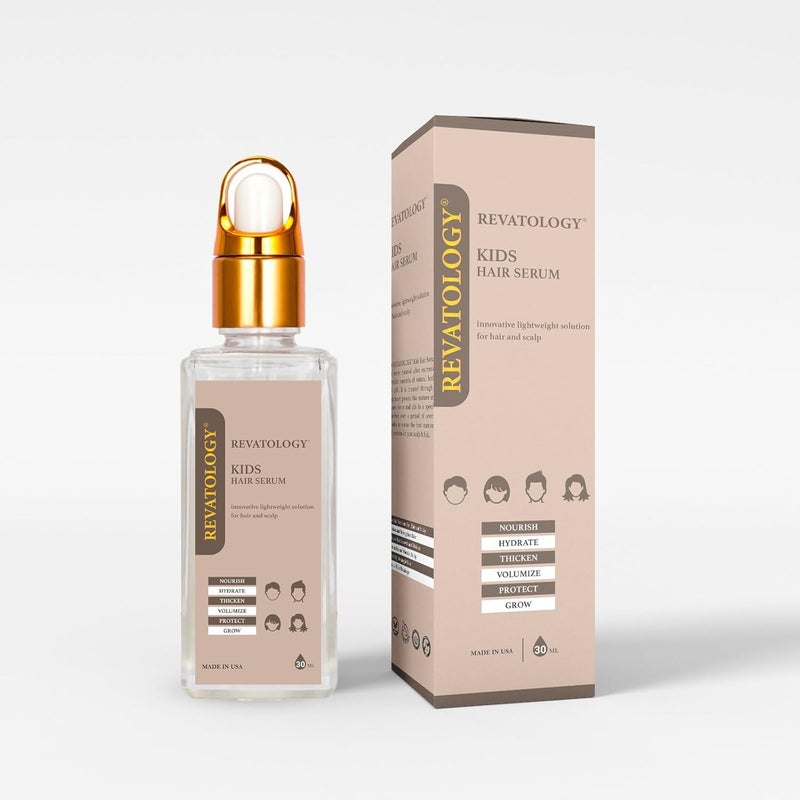 Mystique Abundance Kids Hair Serum ultralight and nongreasy for Hair Growth Strength Texture Thickness and Scalp Revitalization from natural ingredients fixes common hair and scalp problems for children and adults