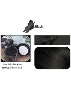 MAYCHEER Hairline Powder Magical Instantly Hair Line Shadow Quick Cover Hair Root Concealer With Puff Touch Root Cover Up For Thinning Hair Waterproof (Black)  - Image 2