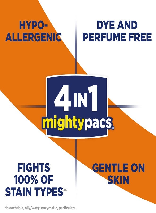 All Mighty Pacs Laundry Detergent, Free Clear Pouch, 16 Count (10072613739827) - Image 5