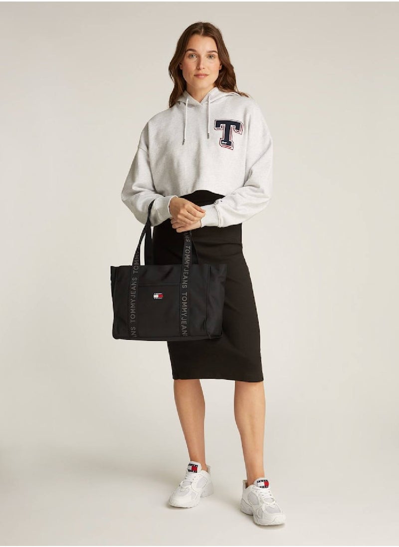 TOMMY JEANS Women's Essential Daily Tote - Polyester, Black  - Image 2