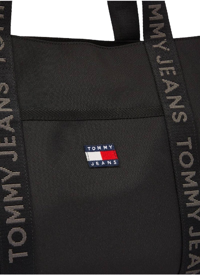 TOMMY JEANS Women's Essential Daily Tote - Polyester, Black  - Image 5