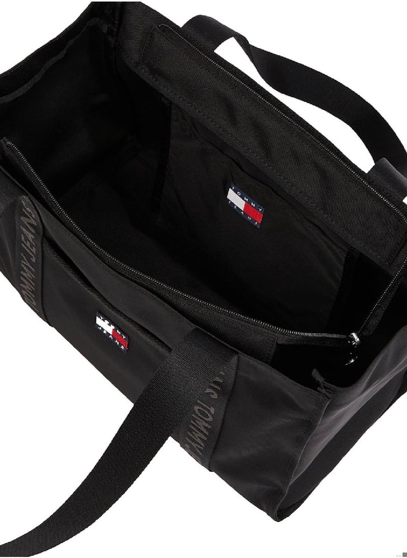 TOMMY JEANS Women's Essential Daily Tote - Polyester, Black  - Image 3