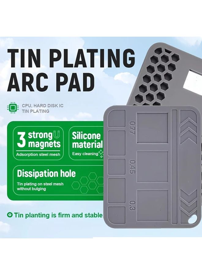 BGA Electroplating Template Tin Plated Steel Mesh SET3 Mobile Phone Repair Tool Kit - Image 2