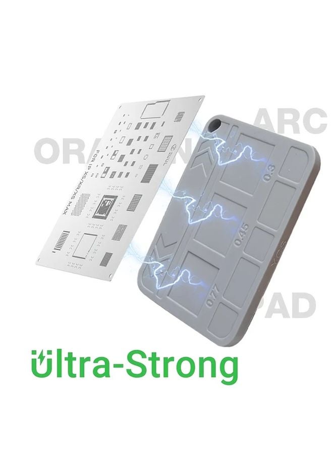 BGA Electroplating Template Tin Plated Steel Mesh SET3 Mobile Phone Repair Tool Kit - Image 4