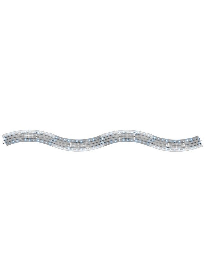 Lionel The Polar Express Illuminated Ice FasTrack O36 Curved Model Train 4-Pack with ICY Lake Track Map - Image 1